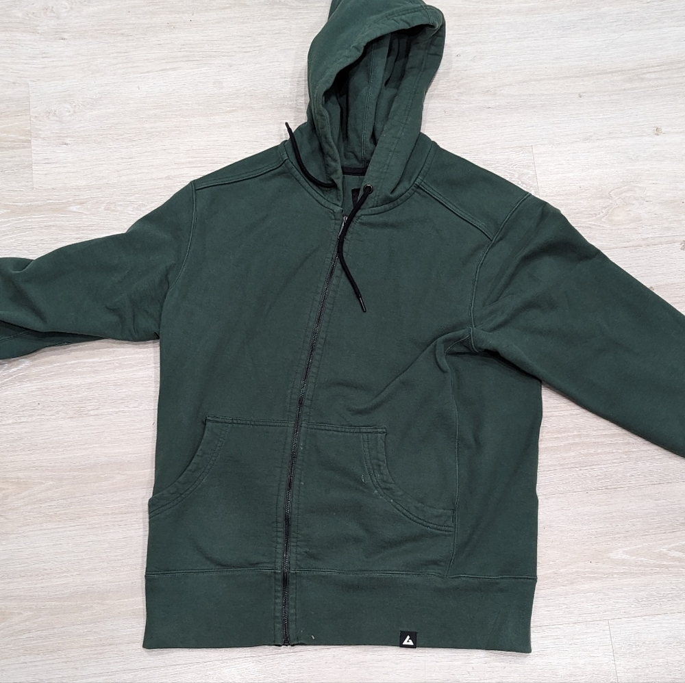 American Giant Hoodie, XL green